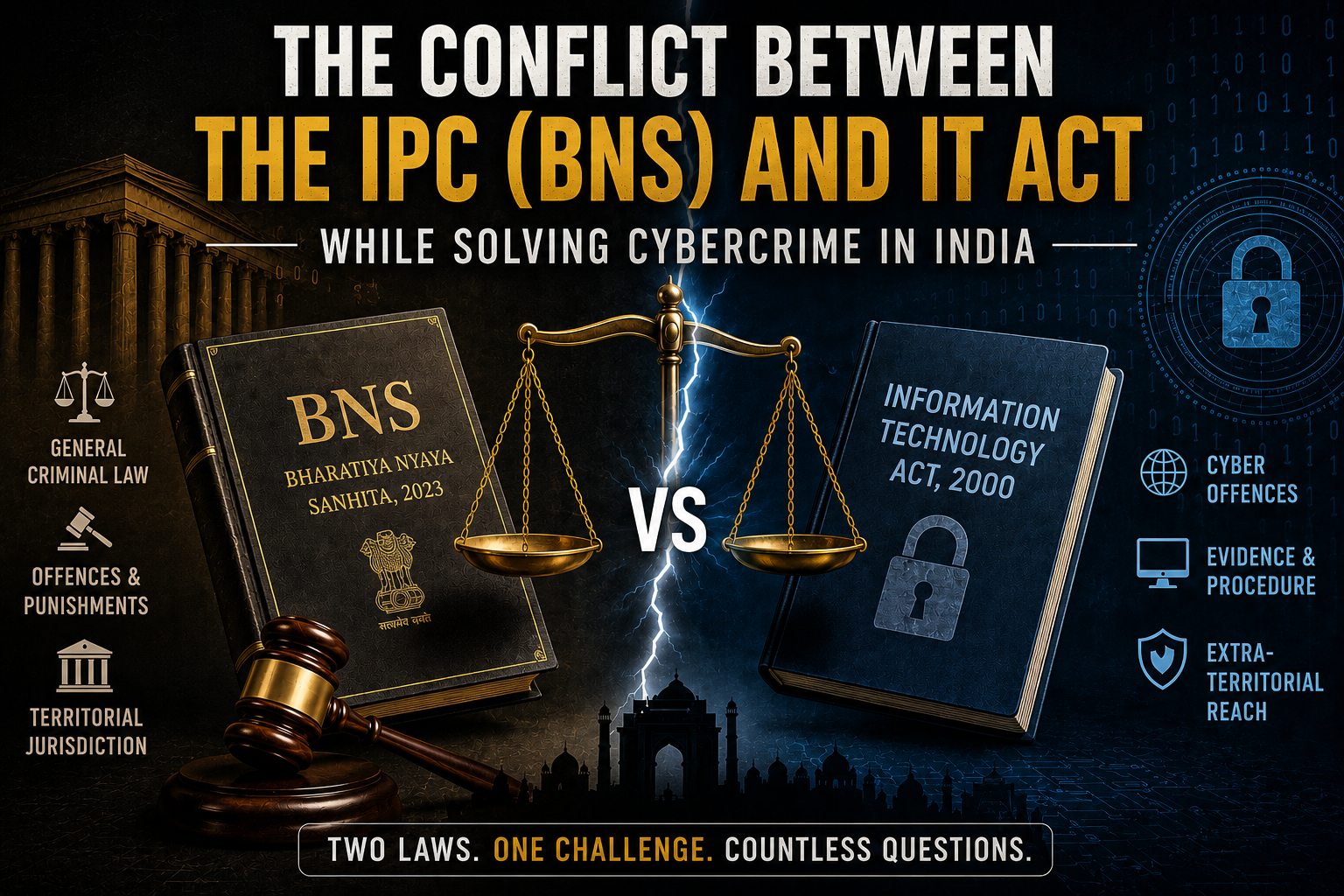 The Conflict between the IPC (BNS) and IT Act while solving cybercrime in India — JTS Lex Legal Insights