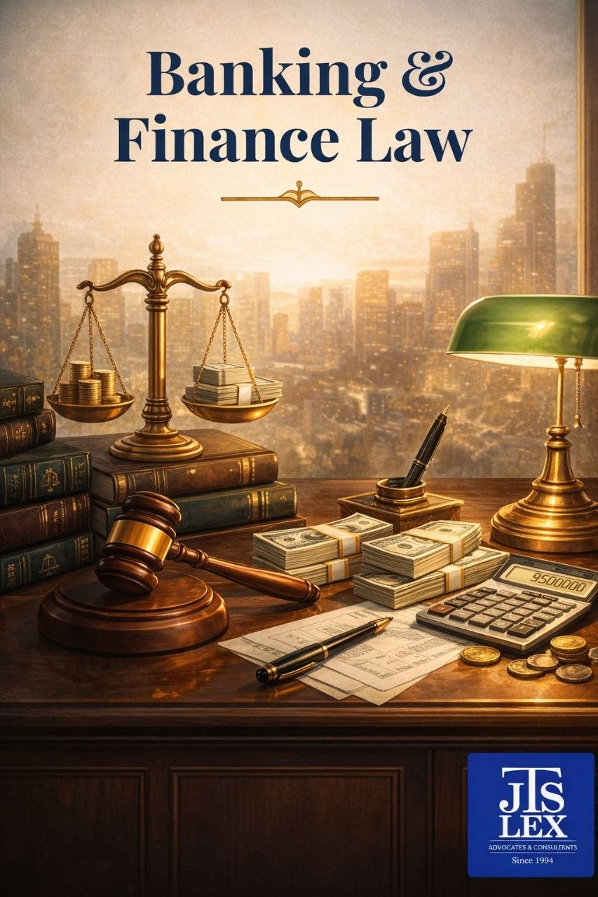 Banking & Finance Legal Services — JTS Lex Lucknow