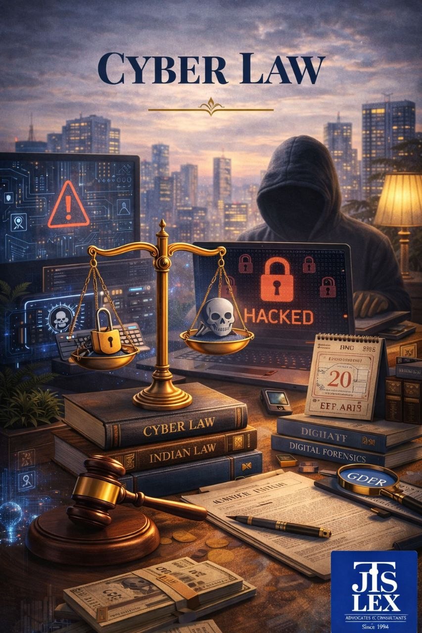 Cyber Law & Crime Legal Services — JTS Lex Lucknow