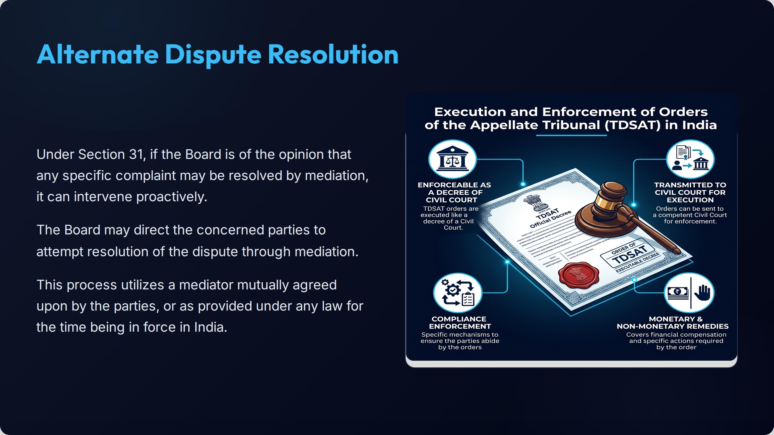Chapter VII: Appeal and Alternate Dispute Resolution — Slide 6