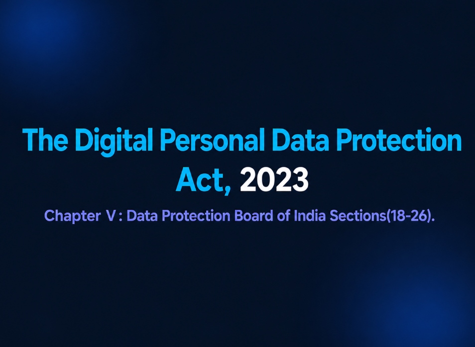 DPDP Act 2023 — Chapter V: Data Protection Board Establishment
