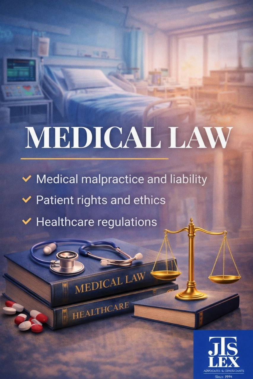 Medical Law & Ethics Legal Services — JTS Lex Lucknow